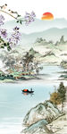 新品山水高清画 tif分层
