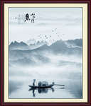 水墨山水画