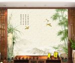 花鸟背景墙