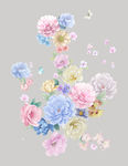 手绘花