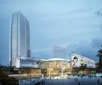 商业街建筑效果图