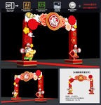 新年门头