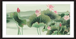 国画荷花