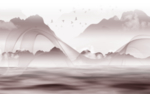 禅意水墨山水