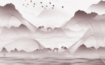 禅意水墨山水