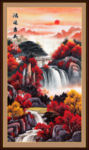 鸿运当头国画