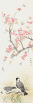 古典花鸟桃花中式装饰画