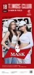 酒吧夜店嘉宾面具DJ美女音乐节