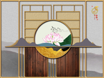 新中式背景墙