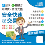 汇率兑换海报