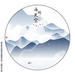 现代组合无框画
