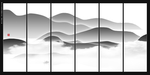现代水墨画