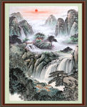 中国画山水