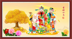 福禄寿 摇钱树