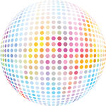 球 彩色 矢量 ai 立体