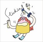 卡通胶水