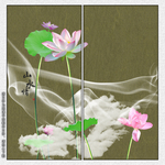 现代无框画