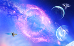 星空创意背景墙