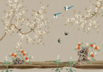 花鸟壁画