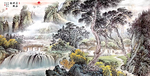 山水画招财画