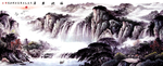 山水画水墨画国画