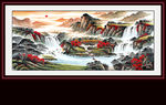 山水画国画山水画