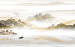 现代新高端山水画 TIF分层