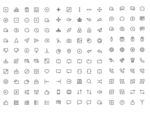 sketch简洁纤细线稿线性图