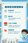 可爱卡通医院展板戴口罩医生