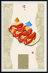 龙虾装饰画
