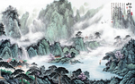 山水画招财画