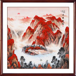 巨幅山水画