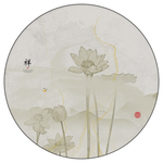 国画荷花