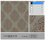 装饰花纹通道图片