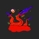 啤酒插画海报