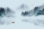高端气派山水画