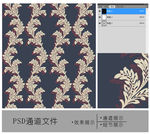 装饰花纹通道图片