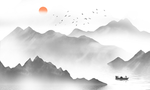 高清山水素材 山水画