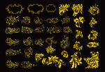 矢量欧式花纹