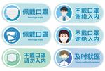 戴口罩温馨提示