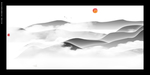 线条纹理饰画