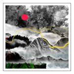 山水画风景
