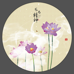 创意线条壁画