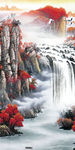 新款玄关新山水画 TIF分层