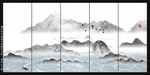 抽象水墨画
