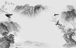 最新新风景山水画 TIF分层