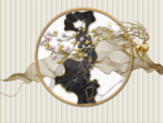 新中式背景墙