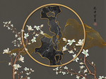 新中式轻奢背景墙