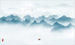 新中式山水画