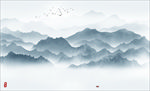 新中式山水画